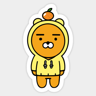 Tangerine Ryan Sticker